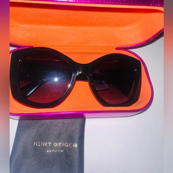 Polarized Eagle Motif Square Butterfly Sunglasses Amazon.com: The Fresh Women main image 4